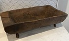 Antique Primitive Wooden Trencher Dough Bowl Bread Kneading Trough Farmhouse