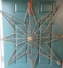 38  Metal Cast Iron Wall Decor Star Iron Home Antique Finish Wall Grill Art