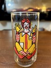 Vintage 1977 Mcdonald   s Ronald Mcdonald Collector Series Drinking Glass
