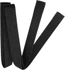 8 6ft Double-wrap Black Cotton Belt For Karate   Taekwondo Training