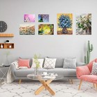 Canvases For Painting 40x30 30x20  20x15 8 Set Stretched White Canvas With Petal