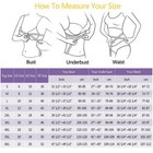 Women s Sexy Lace Up Corset Bustier Body Shaper Waist Cincher Tops Underbust