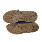 Muk Luks Blue Suede Knit Cuff Flexi Monticello Ankle Boots Womens 8