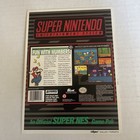 Snes  Mario   s Fun With Numbers  Vidpro Card Toys R Us Display Card  Rare