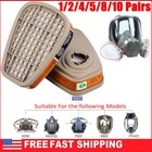 1-10 6001cn Organic Vapor Respirator Filter Cartridge To 6300 6800 7502 Gas Mask
