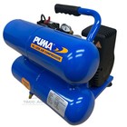 Puma La-5721 1 5 Hp 2-gallon Oil-free Twin Stack Portable Carry Air Compressor