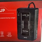 Cyberpower 8 Outlet 650va Battery Backup With Surge Protection Sx650u