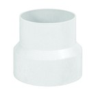 Duct Increaser And Reducer  Plastic Inline Adapter  4    To 3     irb43  White
