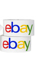 1 New Roll Ebay Packaging Tape 4 Color Logo 2  X 75 Yards Sbx
