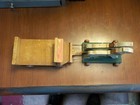 Antique Wooden 2 Horse Pull Toy   Wagon