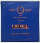 Service Manual   Replacement Parts Catalog Lionel Trains   Acc  blue Binder 1956