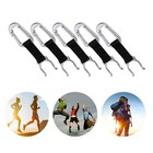 5 Pcs Water Bottle Holder Belt Clip Hanging Buckle Carabiner Strap Webbing With
