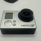 Gopro Hero3  Plus Silver Edition W  Battery  Cord Memory Card   Accessories