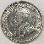 1929 Newfoundland Five Cents Silver Almost Uncirculated Au Coin  17788
