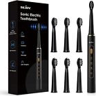 Sonic Electric Toothbrush Usb Rechargeable Power Toothbrush With 7 Brush Heads
