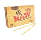 Raw Lean Size Cone Full Box  800 Cones raw Lean Size Six Cone Shooter Filler