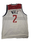 John Wall Signed Washington Wizards Custom White Basketball Jersey  2 Beckettcoa