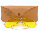 Vintage B l Ray-ban 1 10 12k Gf Kalichrome Shooter Aviator Sunglasses With Case
