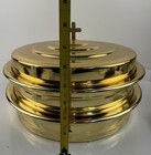 Artistic Churchware Rw-500 Brass Communion Tray Set With Lid Made In Usa