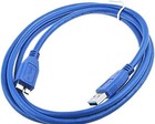 Premium Quality Blue 3ft 3feet 1m 1 Meter Usb 3 0 A Male To Micro B Male Cable