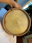 Antique Vintage Wood Snare Drum Wooden Rare Unknown Maker