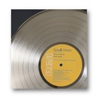 Elvis Presley Gold Record Display Pure Gold Coa On Back    