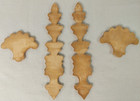 Embossed Carved Hardwood Multi-purpose Design Accent Pieces Usa Fast Shipping