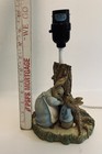 Peter Rabbit Beatrix Potter Charpente Mrs Rabbit Nursery Lamp Vintage 1994