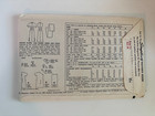 Vintage 1955 Simplicity Sewing Pattern 1447 Misses    Dress   Stole Size 11 
