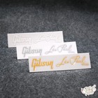 3pcs Gibson Les Paul Uv Transfer Electric Guitar Neck Headstock Decals Stickers