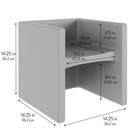 Children s Factory 3-in-1 Cube Chair For Kids - Flexible Seating   Furniture