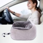 Vibrating Neck Pillow Massager Electric Heating Massage Relax Shoulder Cushion