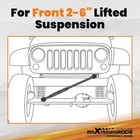 2-6  Front Adjustable Track Bar For Ford F250 F350 Super Duty Excursion 4wd