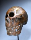 A Bronze Skull From Cameroon