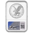 2026-w Proof  1 American Silver Eagle Ngc Pf69uc Er Flag Label