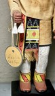 Antique Hopi Kachina Doll Ahola God Of Reproduction Tizpro Chief Kataina 9    Tall