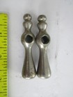 Vintage Antique Bathroom Sink Hot   Cold Fancy Faucet Handles   04b15
