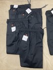 Happy Chef Classic Baggy Pant Hc10 And Coats Legacy  403-3 4 Lot Large Black Nwt