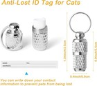 12 Or 4 Pack Reflective-breakaway Cat Collars With Bells safety Buckle
