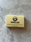 Vintage Monkey Bar Nyc Old Stock  Matches Matchbook