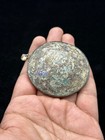 Amazing Rare Ancient Roman Glass Pendant With Real Patina