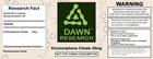 Dawn Research Enclomiphene Citrate 25mg 100 Capsules For Research Purposes Only