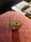 Vintage  Alpaca Silver Abalone Shell Bic Lighter  Holder  Case Mexico