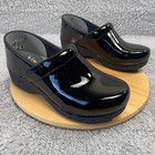 Dansko Xp 2 0 Black Patent Leather Professional Clogs Nursing Women 40 Us 9 5-10