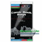 500 - Bcw Current Modern  Resealable Thick 2-mil Polypropylene Comic Book Bags 
