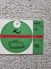 Tokyo Olympic 13 oct 1964 Soccer Stub Ticket  chichibu Memorial Football Field 