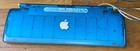 Vintage Apple Teal Blue Model M2452 Usb Wired Keyboard Tested clean