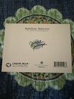 1997 Official Grateful Dead Liquid Blue  rainbow Skeletons  Greeting Card Rare  