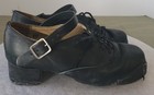 Fays Irish Dance Hard Shoes Black Leather Handmade In Ireland  Us 5 fays 3 5