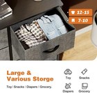 8-drawer Bedroom Dresser Sturdy  Multifunctional   Stylish Storage Top Materials